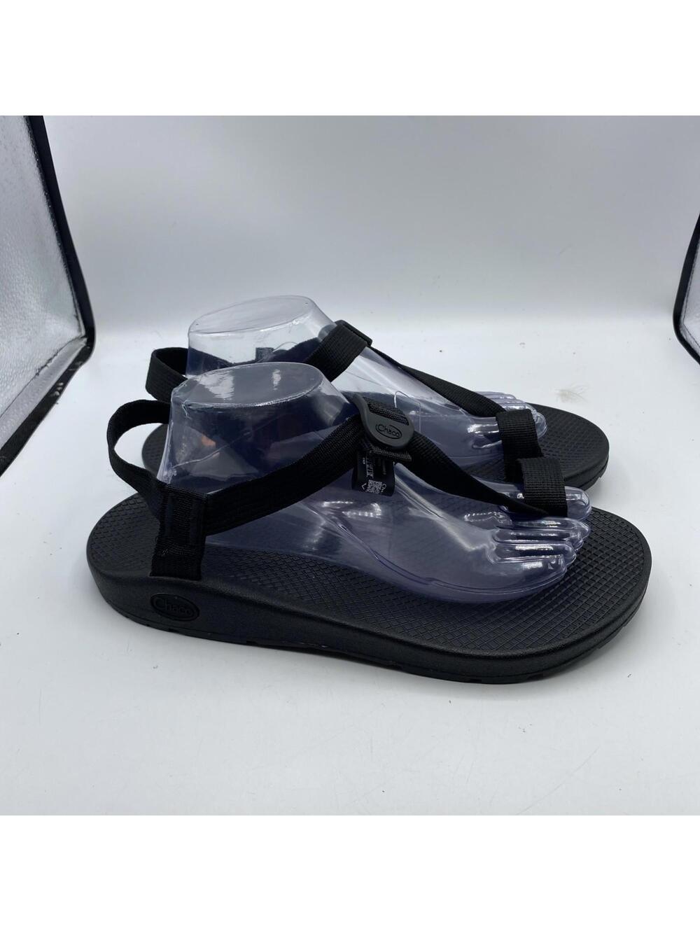 Chaco Z/1 Classic Black Sandals Mens Size 10 Adjustable Straps Outdoor Sport